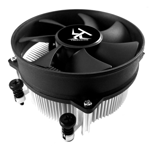 TRONWIRE TW-34 CPU Cooler With Aluminum Heatsink & 4-Pin PWM 92mm Fan With Pre-Applied Thermal Paste For AMD Socket AM5 AM4 Desktop PC Computer