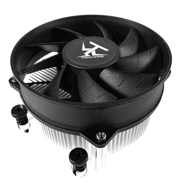 TRONWIRE TW-39 AMD Socket AM4 4-Pin PWM CPU Cooler With Aluminum Heatsink & 3.5-Inch Fan With Pre-Applied Thermal Paste For Desktop PC Computer