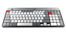 TRONWIRE 98 Key USB Wireless Receiver 2.4GHz & Bluetooth Rechargeable USB Ultra-thin Multi-Device Keyboard For Laptop Desktop PC Computer