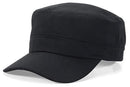 TRONWIRE Premium Military Army Patrol Cadet Style Flat Top Adjustable Plain Hat