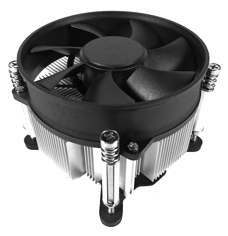 TRONWIRE TW-24 CPU Cooler with Aluminum Heatsink & 4-Pin PWM 3.62-Inch 2500 RPM Fan with Pre-Applied Thermal Paste for Intel Core i3 i5 i7 i9 Socket 1200 1151 1150 1155 1156 Desktop PC Computer