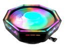 TRONWIRE TW-32 RGB LED Intel AMD Universal Socket 1200 1151 1150 1155 AM3 AM2 4-Pin PWM CPU Cooler With Aluminum Heatsink & 120mm Fan With Thermal Paste For Desktop PC Computer