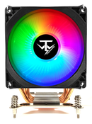 TRONWIRE TW-5 ARGB LED CPU Cooler With Aluminum Heatsink & Copper Core Base & 4-Pin PWM 92mm Fan With Thermal Paste For Intel Core i3 i5 i7 i9 Socket 1700 1200 1151 1150 1155 1156 Desktop PC Computer