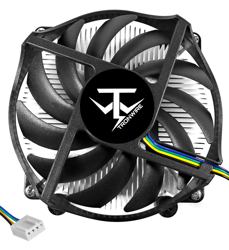 TRONWIRE TW-28 CPU Cooler With Aluminum Heatsink 4-Pin PWM 92mm