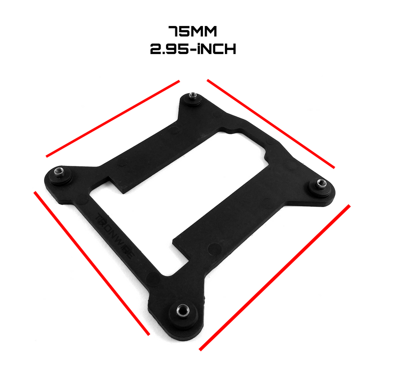 TRONWIRE Backplate Mounting Bracket For Intel Socket 1200 1151 1150 1155 1156 CPU Cooler