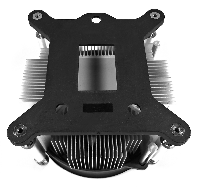 TRONWIRE TW-24 CPU Cooler with Aluminum Heatsink & 4-Pin PWM 3.62-Inch 2500 RPM Fan with Pre-Applied Thermal Paste for Intel Core i3 i5 i7 i9 Socket 1200 1151 1150 1155 1156 Desktop PC Computer