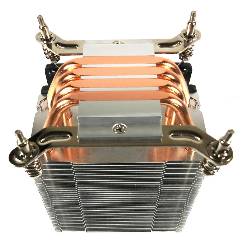 TRONWIRE TW-5 ARGB LED CPU Cooler With Aluminum Heatsink & Copper Core Base & 4-Pin PWM 92mm Fan With Thermal Paste For Intel Core i3 i5 i7 i9 Socket 1700 1200 1151 1150 1155 1156 Desktop PC Computer