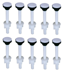TRONWIRE 10-Pack Plastic Bolts With Washers For Toilet Tank & Seat