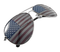 TRONSTORE USA American Flag Patriotic Aviator Pilot Metal Frame Sunglasses