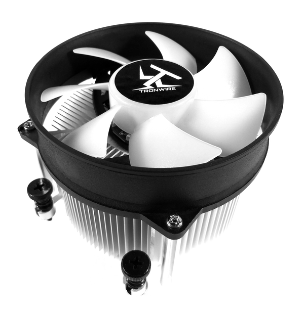 TRONWIRE TW-17 95W ARGB LED CPU Cooler With Aluminum Heatsink & 4-Pin PWM 92mm Fan With Pre-Applied Thermal Paste For AMD Socket AM5 AM4 Desktop PC Computer