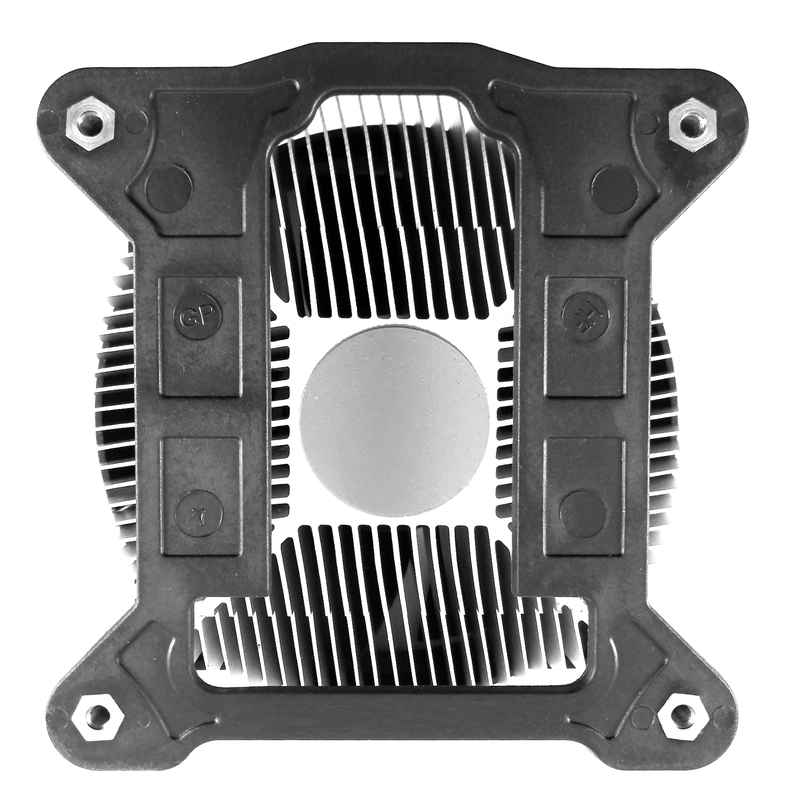 CPU Cooler With Aluminum Heatsink & 4-Pin PWM 3.62-Inch Fan With Pre-Applied Thermal Paste For Intel Core i3 i5 i7 Socket 1151 1150 1155 1156 Desktop PC Computer