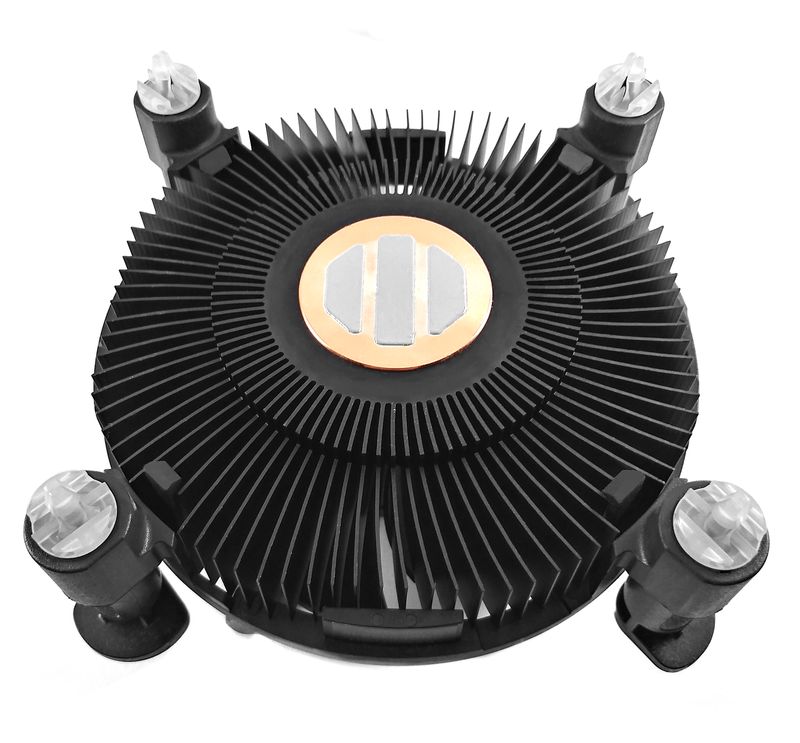 TRONWIRE TW-16 CPU Cooler With Black Aluminum Heatsink & Copper Core Base & 4-Pin PWM 92mm 3000 RPM Fan With Pre-Applied Thermal Paste For Intel Core i3 i5 i7 i9 Socket 1200 1151 1150 1155 1156 Desktop PC Computer