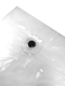 TRONWIRE 72x70 Clear Plastic PEVA Waterproof Shower Curtain Liner with 12 Grommet Holes for Bathroom and More