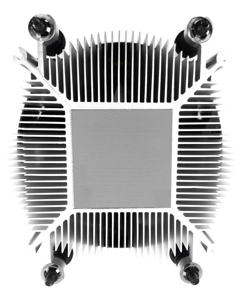 TRONWIRE TW-28 CPU Cooler With Aluminum Heatsink & 4-Pin PWM 92mm Low Profile 3000 RPM Fan With Pre-Applied Thermal Paste For AMD Socket AM5 AM4 Desktop PC Computer