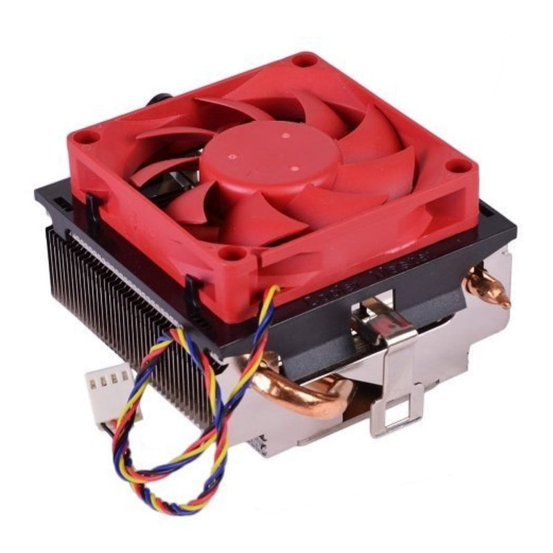AMD Socket FM2 FM1 AM3 AM2 1207 940 939 754 4-Pin PWM CPU Cooler With Aluminum Heatsink & Built-In Copper Heatpipes & 2.75-Inch Fan With Pre-Applied Thermal Paste For Desktop PC Computer