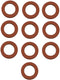 TRONWIRE 10-Pack Premium Heavy Duty Rubber Garden Hose Washers Seals - 5/8"