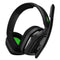 Logitech Astro A10 Wired Gaming Headset With Boom Microphone & 3.5mm Plug - Gray/Green