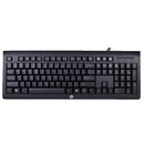 HP K1500 Full Size USB Keyboard With Spill-Resistant Construction - Manufacturer Reconditioned