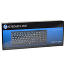 HP K1500 Full Size USB Keyboard With Spill-Resistant Construction - Manufacturer Reconditioned