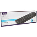 Targus KB214 2.4GHz 104-Key Wireless Keyboard With USB Receiver