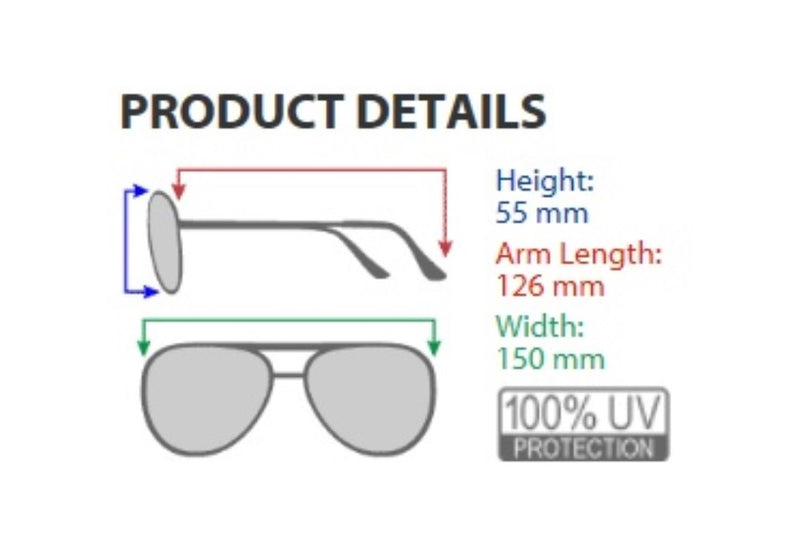 TRONWIRE Aviator Full Silver Mirror Metal Frame Sunglasses