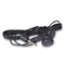 TRONWIRE Black Stereo Earbuds With 3.5mm Plug - 3.8 Feet Cord Length
