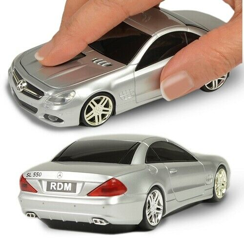 3-Button Road Mice Mercedes SL550 2.4GHz Wireless USB Optical Mouse