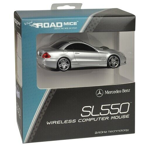 3-Button Road Mice Mercedes SL550 2.4GHz Wireless USB Optical Mouse