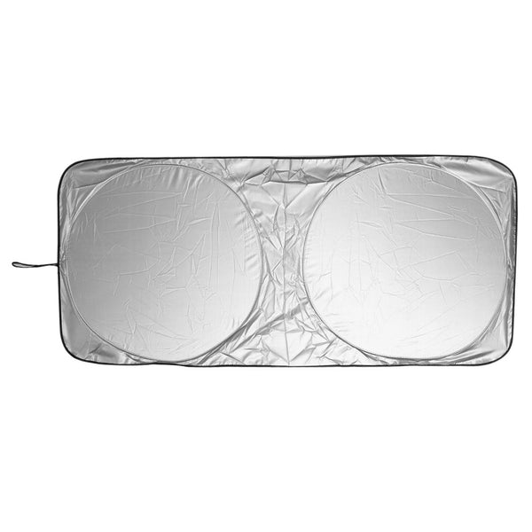 TRONWIRE Car Windshield UV Ray Block Visor Protector Sun Shade - Keep Your Vehicle Cool And Damage Free, Easy To Use, Fits Windshields Of Various Size